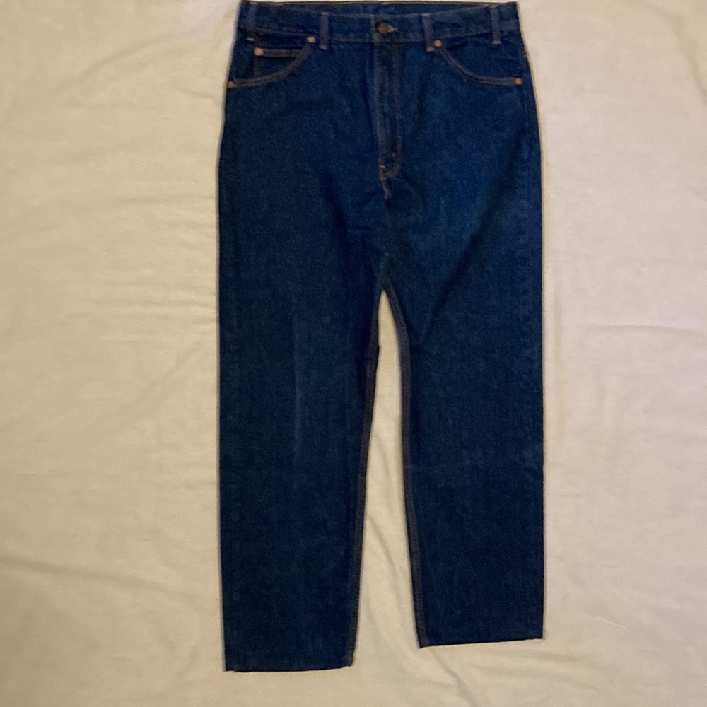 Levi’s 505 36w x 29l* blue denim.
